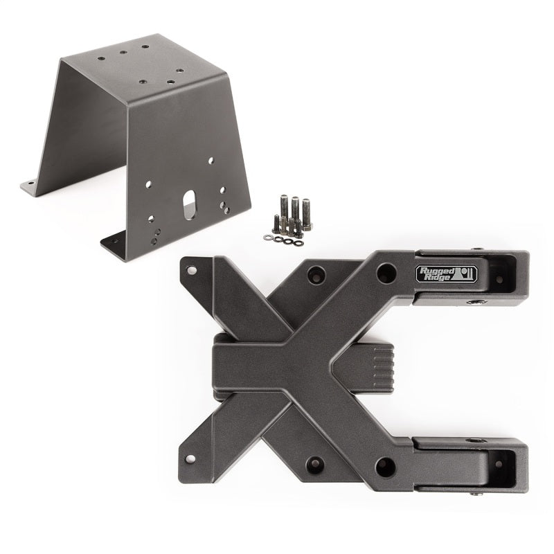 Rugged Ridge Spartacus HD Tire Carrier Kit 97-06 TJ Spare Tire Carriers Rugged Ridge