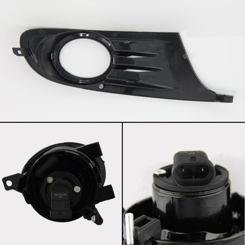 Spyder Volkswagen Golf TDI TSI OEM Style Fog Lights w/Switch Clear FL-VG2010-C Fog Lights SPYDER