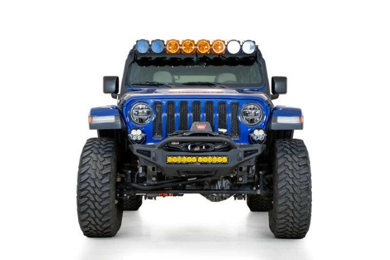Addictive Desert Designs 18-23 Jeep JL/JT Rock Fighter Front Bumper Bumpers - Steel Addictive Desert Designs