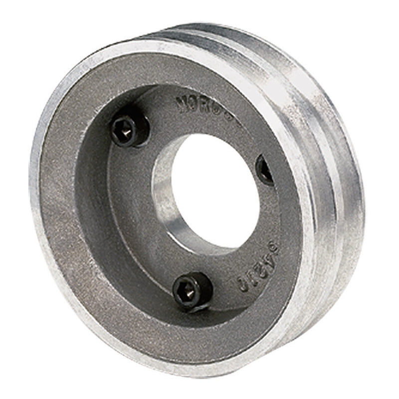 Moroso Chevrolet Big Block 396-454 (w/Short Pump) Crankshaft Pulley - Double Groove - Cast Aluminum Pulleys - Crank, Underdrive Moroso