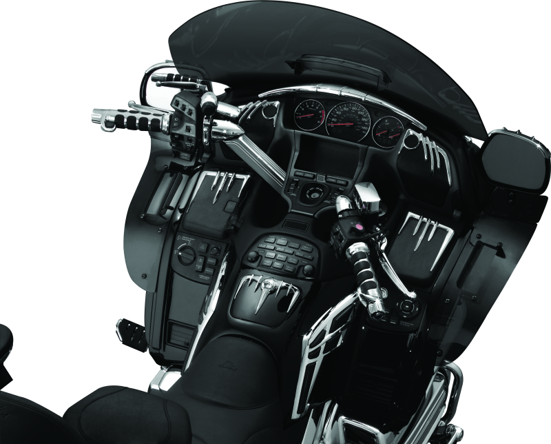 Kuryakyn Grip End Weights Chrome Grips Kuryakyn