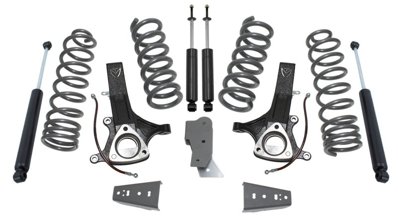 MaxTrac 09-18 RAM 1500 2WD 5.7L V8 Hemi 7in/4.5in MaxPro Spindle Lift Kit w/MaxTrac Shocks Steering Knuckles & Spindles Maxtrac