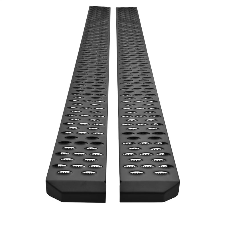 Westin Grate Steps Running Boards 79 in - Textured Black Running Boards Westin