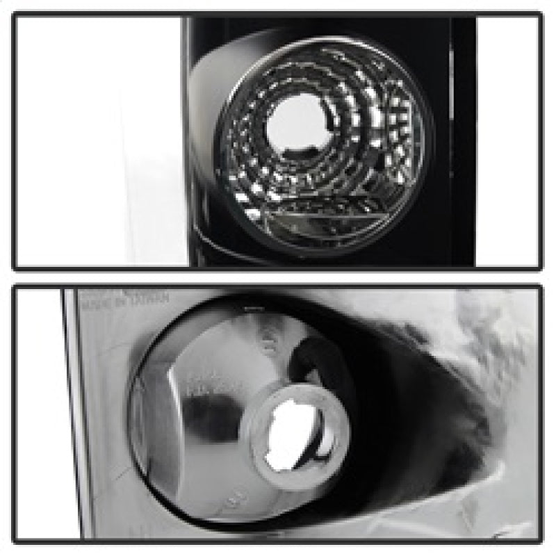 Spyder Ford F150 side 04-08 (Not Fit Heritage & SVT)Euro Tail Lights Blk ALT-YD-FF15004-BK Tail Lights SPYDER