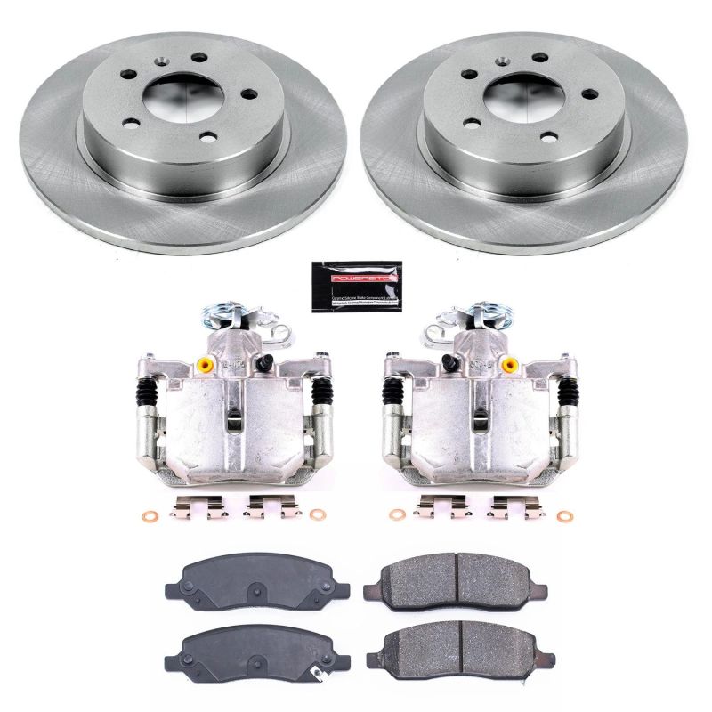 Power Stop 06-11 Buick Lucerne Rear Autospecialty Brake Kit w/Calipers Brake Kits - OE PowerStop