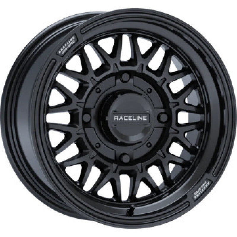 Raceline A13GB Omega 15x7in / 4x114.3 BP / 56mm Offset / 68mm Bore - Satin Black Wheel Wheels - Cast Raceline