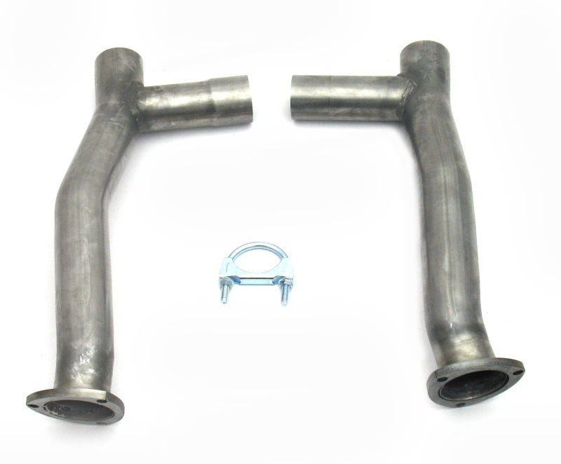 JBA 65-73 Ford Mustang 260-302 4 Speed C4/C6/AOD 409SS Mid Pipes Connecting Pipes JBA