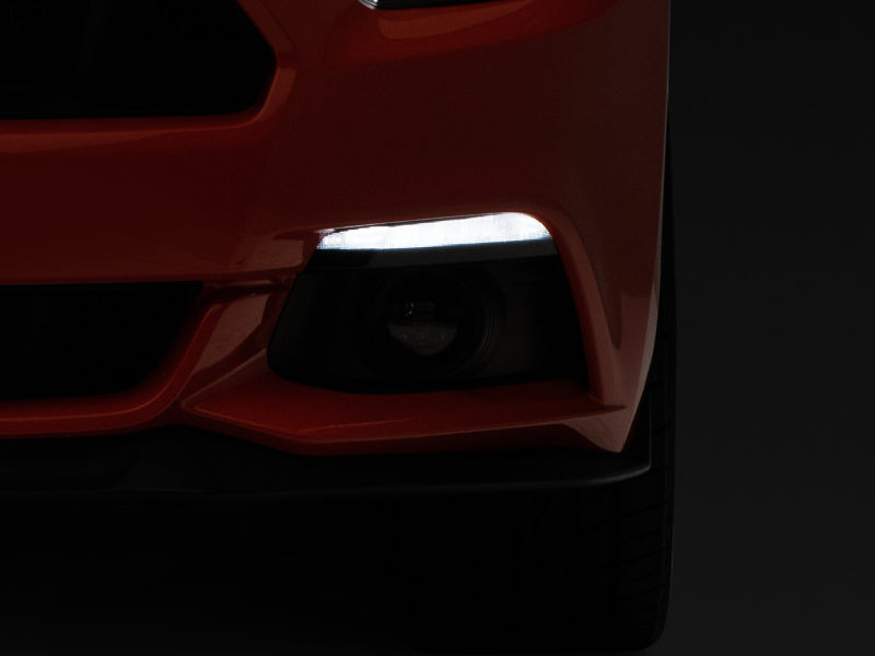 Raxiom 15-17 Ford Mustang Axial Series LED Sequential Turn Signals (Smoked) Headlights Raxiom