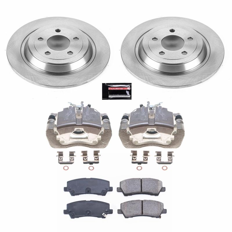Power Stop 19-15 Ford Mustang Rear Autospecialty Brake Kit w/Calipers Brake Kits - OE PowerStop