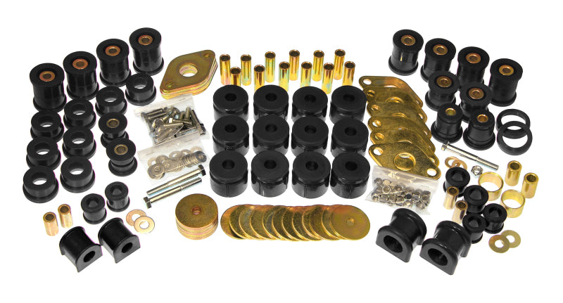 Prothane 07-11 Jeep Wrangler Total Kit - Black Bushings - Full Vehicle Kits Prothane