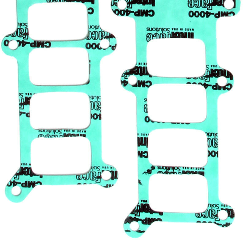 BBK 86-95 Mustang 5.0 Upper To Lower EFI Intake EFI Manifold Gasket Set Edelbrock Performer Exhaust Gaskets BBK