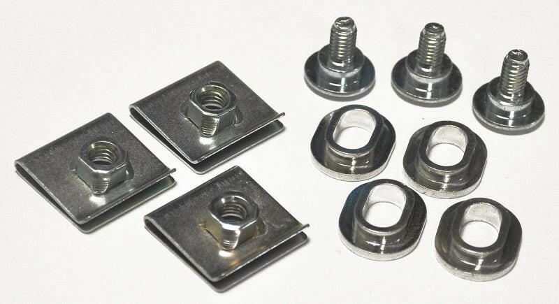 Cycra 14-18 YZF Yamaha Shroud Hardware Kit - Silver Plastics Cycra