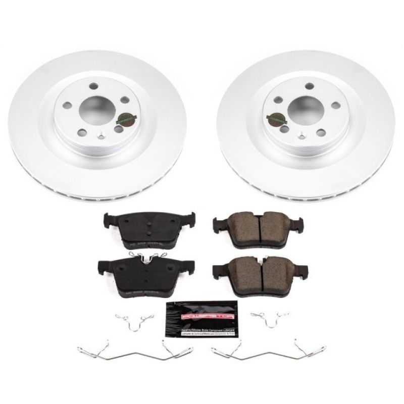 Power Stop 17-18 Volvo S90 Rear Z23 Evolution Sport Coated Brake Kit Brake Kits - Performance D&S PowerStop