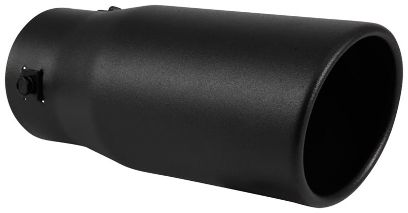 Spectre Exhaust Tip 3-1/2in. OD / Slant - Black Tips Spectre