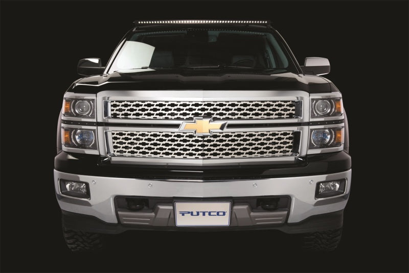 Putco 14-15 Chevy Silv LD - (LTZ/High Country Only) Bowtie Grille Grilles Putco