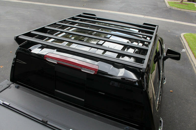 Go Rhino 19-23 Chevrolet/GMC Silverado/Sierra 1500 CC Ceros Low Profile Roof Rack - Tex. Blk Roof Rack Go Rhino