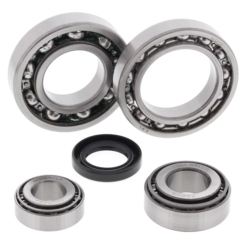 All Balls Racing 86-87 Kawasaki KLF300A Bayou Differential Bearing & Seal Kit Rear Differentials All Balls Racing