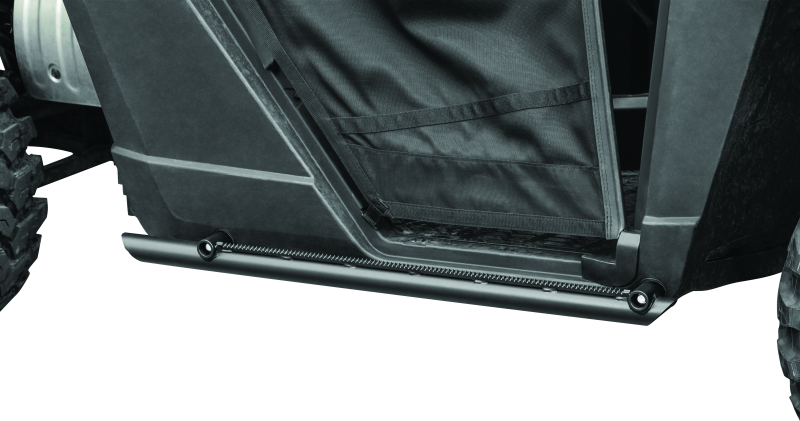 Kuryakyn Takrak Nerf Bars-Pol Rngr Blk Footpegs Kuryakyn