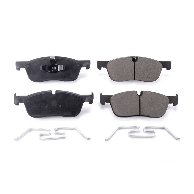 Power Stop 17-19 Jaguar F-Pace Front Z17 Evolution Ceramic Brake Pads w/Hardware Brake Pads - OE PowerStop