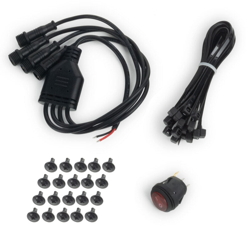 ORACLE Lighting LED Illuminated Wheel Rings - 16.5in PLASMA White Bulbs ORACLE Lighting