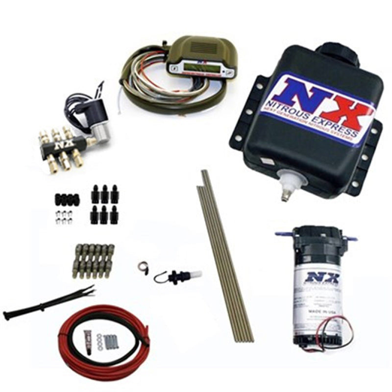 Nitrous Express Direct Port Water Injection 6 Cyl Stage 3 w/Hardlines Water Meth Kits Nitrous Express