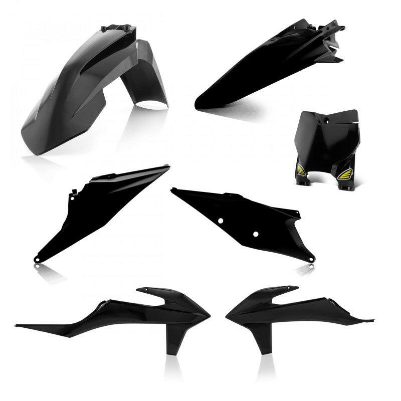 Cycra 19-22 KTM 125 SX 5-pc Replica Body Kit - Black Plastics Cycra