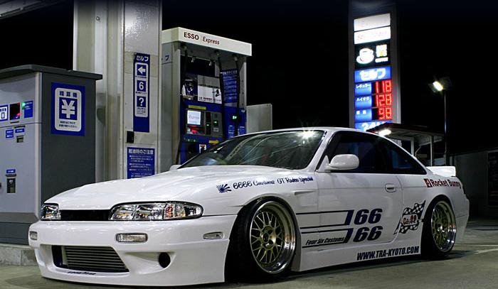 GReddy Rocket Bunny 95-98 Nissan 240SX S14 V1 Side Skirts Side Skirts GReddy