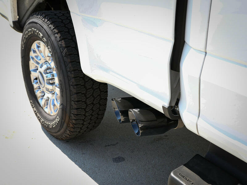 aFe Rebel Series 3in 409 SS Cat-Back Exhaust w/ Black Tips 17-20 Ford F-250/F350 V8 6.2L/7.3L Catback aFe