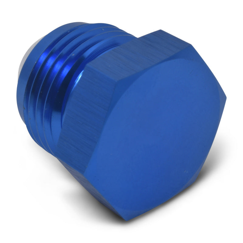 Russell Performance -6 AN Flare Plug (Blue) Fittings Russell
