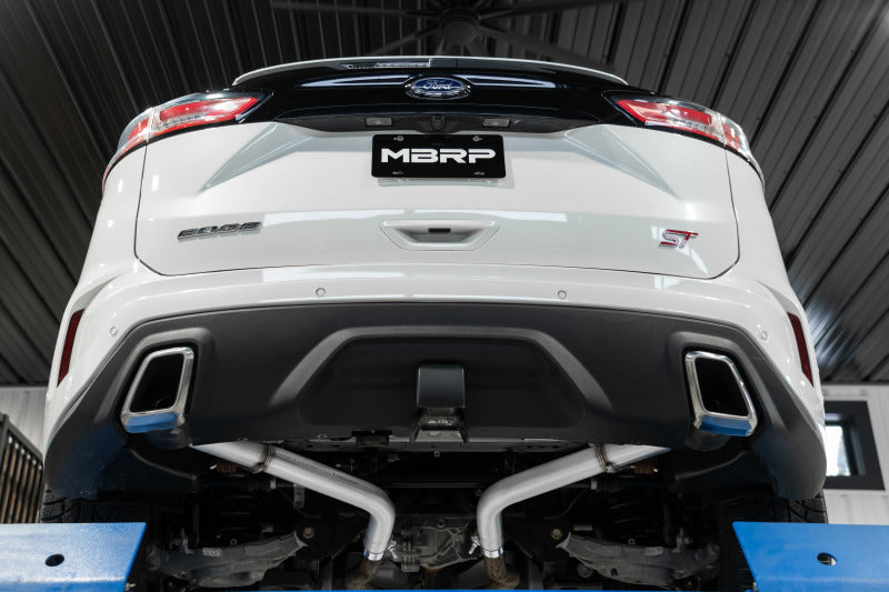 MBRP 19-22 Ford Edge ST 2.5in Dual Rear Exit Axle Back 304 SS Exhaust System Axle Back MBRP