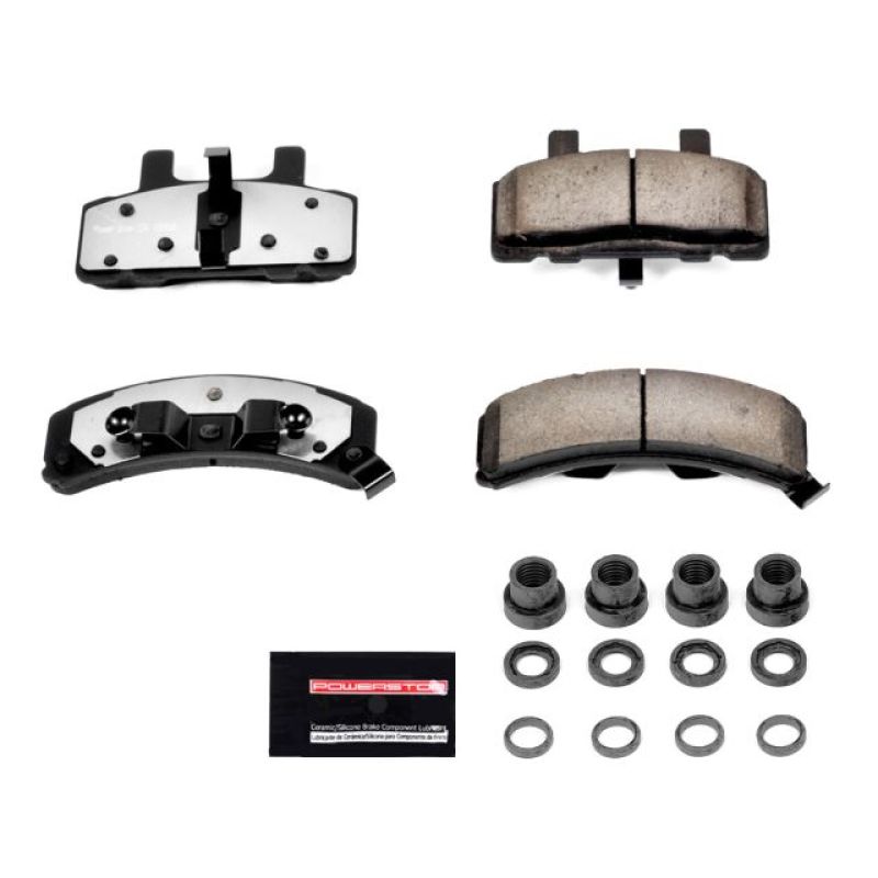 Power Stop 1993 Cadillac 60 Special Front Z36 Truck & Tow Brake Pads w/Hardware Brake Pads - Performance PowerStop