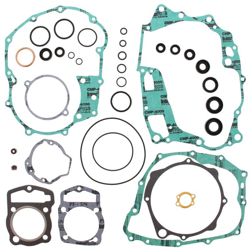 Vertex Gaskets 81-83 Honda ATC200 Complete Gasket Kit w/ Oil Seals Engine Hardware Vertex Pistons
