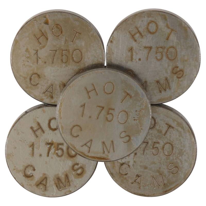 Hot Cams 04-08 400 DVX/02-16 CRF 450 R 1.750mm Shim Kit - 5 Pack Valves Hot Cams