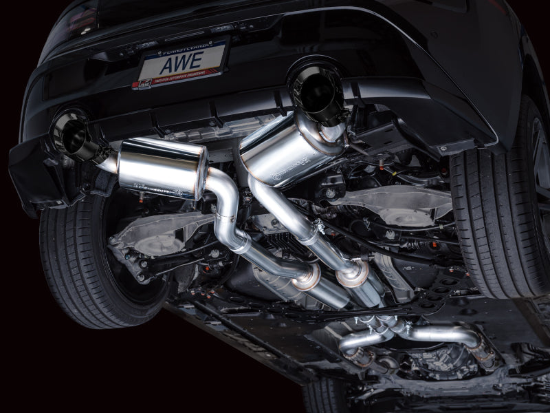 AWE 2023 Nissan Z RZ34 RWD Touring Edition Catback Exhaust System w/ Diamond Black Tips Catback AWE Tuning