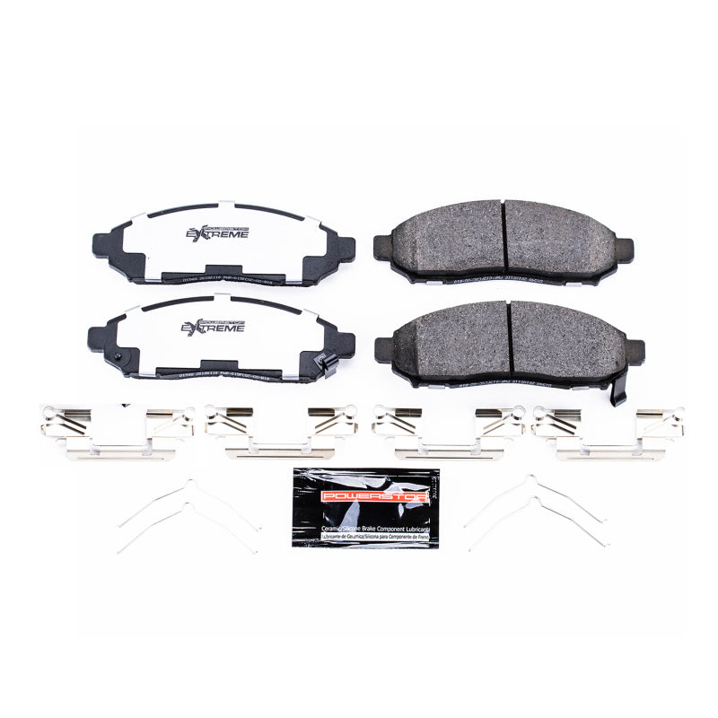 Power Stop 2015 Chevrolet City Express Front Z36 Truck & Tow Brake Pads w/Hardware Brake Pads - Performance PowerStop