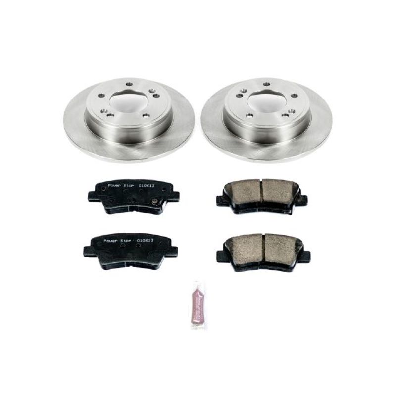 Power Stop 12-17 Hyundai Veloster Rear Autospecialty Brake Kit Brake Kits - OE PowerStop