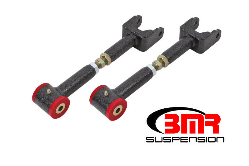 BMR 68-72 A-Body Upper Control Arms On-Car Adj. (Polyurethane) - Black Hammertone Control Arms BMR Suspension