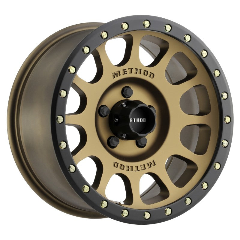 Method MR305 NV 18x9 0mm Offset 5x150 116.5mm CB Method Bronze/Black Street Loc Wheel Wheels - Cast Method Wheels
