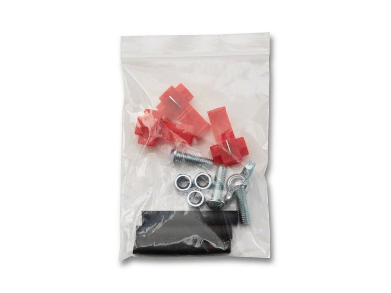 Raxiom 07-18 Jeep Wrangler JK Axial Series License Plate Bracket w/ LED Brake Light Brake Lights Raxiom