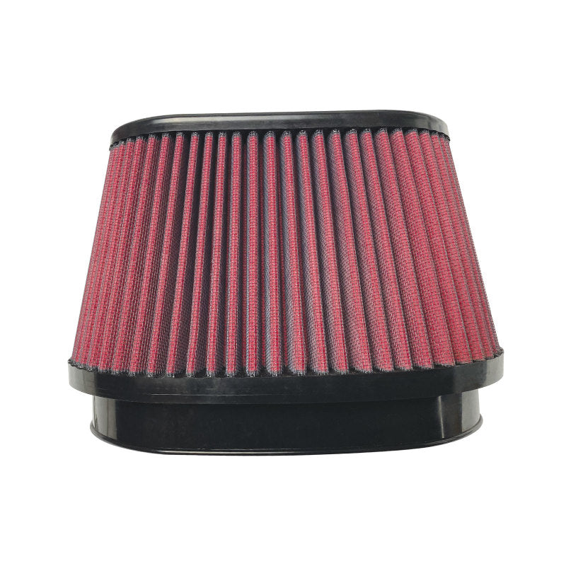 Injen Oiled Air Filter 8.5x5.63in Oval ID / 9.92x7.17in Base / 5.7in HT / 6.865ix4.115in Top Air Filters - Drop In Injen