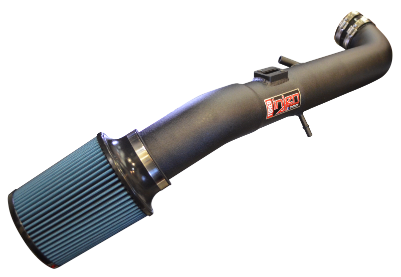 Injen 2017+ Chevrolet Colorado / GMC Canyon 3.6L Wrinkle Black Power-Flow Air Intake System Cold Air Intakes Injen