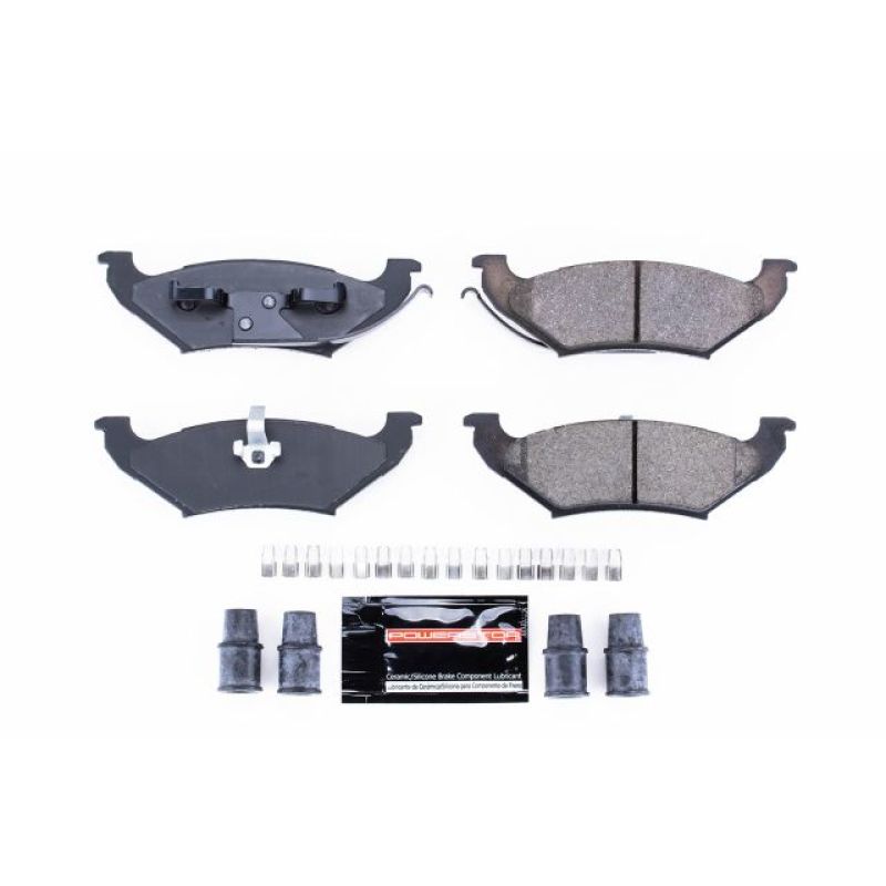 Power Stop 97-00 Chrysler Town & Country Rear Z23 Evolution Sport Brake Pads w/Hardware Brake Pads - Performance PowerStop