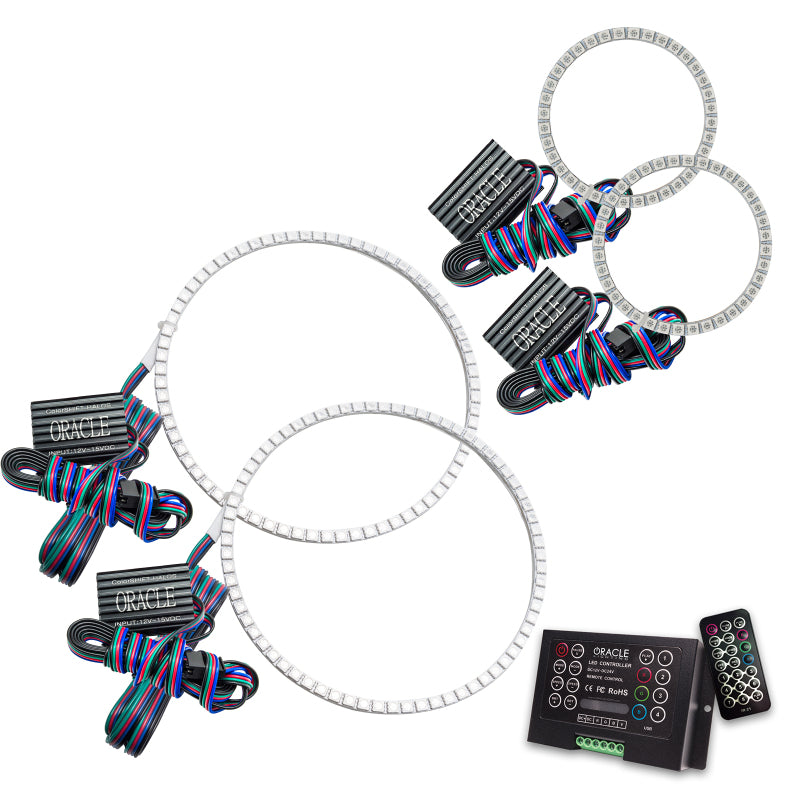 Oracle Volvo XC90 03-08 Halo Kit - ColorSHIFT w/ 2.0 Controller Headlights ORACLE Lighting