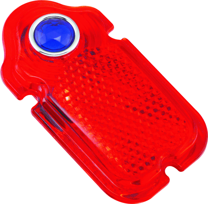 Bikers Choice Blue Dot Taillight Lens 47-54 Tombstone Replaces H-D 68090-47 Tail Lights Bikers Choice