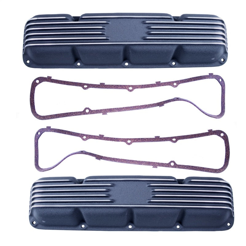 Omix Valve Cover Black Aluminum V8 72-91 CJ & SJ Valve Covers OMIX