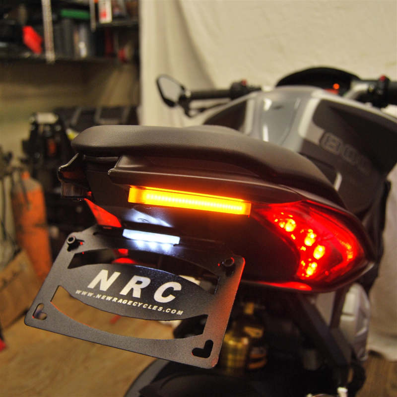 New Rage Cycles 15-18 MV Agusta Dragster 800 / RR Side-Mount Fender Eliminator Kit Lights Corner New Rage Cycles
