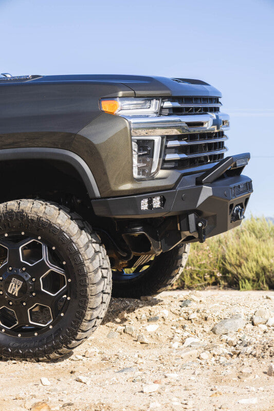 DV8 Offroad 20-23 Chevrolet Silverado 2500/3500 Spec Series Front Bumper w/ Winch Bumpers - Steel DV8 Offroad