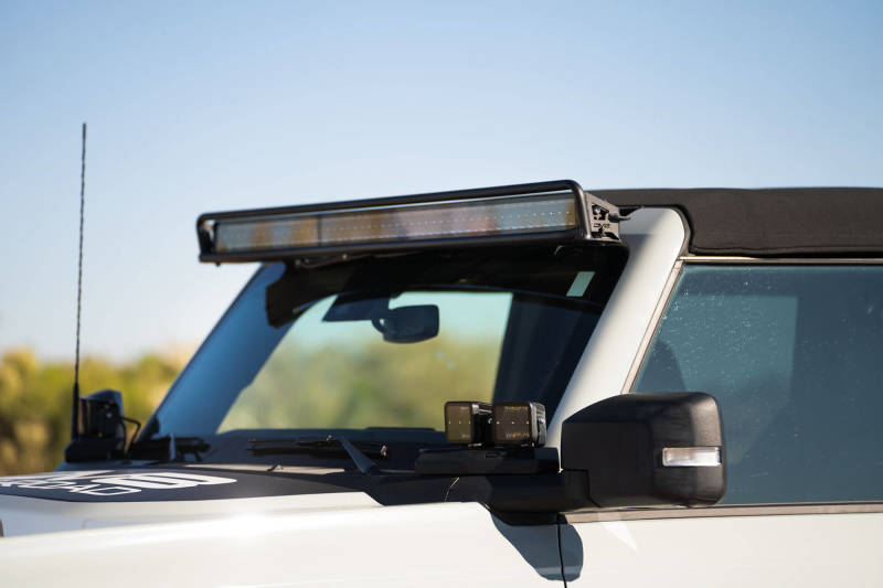 DV8 Offroad 21-22 Ford Bronco 52-Inch Straight LED Light Bar Mount Light Mounts DV8 Offroad