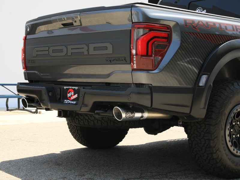 aFe Vulcan Series Cat-Back Exhaust System Ford F-150 Raptor 21-24 V6-3.5L (tt) Catback aFe