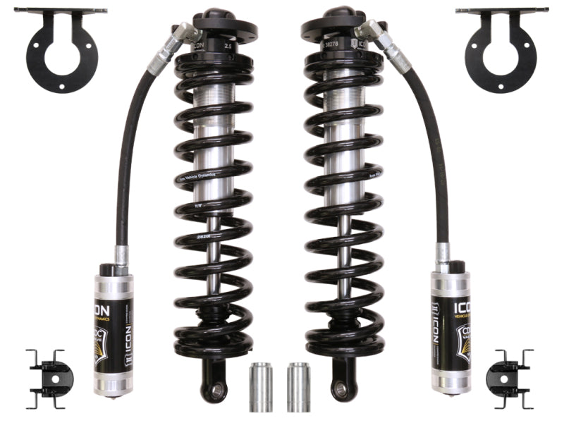 ICON 2005+ Ford F-250/F-350 Super Duty 4WD 4in 2.5 Series Shocks VS RR CDCV Bolt-In Conversion Kit Coilover Components ICON